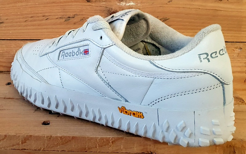 Reebok Club C Vibram Low Leather Trainers UK9/US10/EU43 GY8791 Cloud White