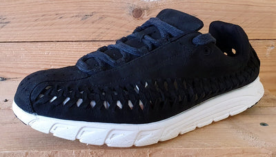 Nike Mayfly Low Woven Suede Trainers UK7/US8/EU41 833132-001 Black/White