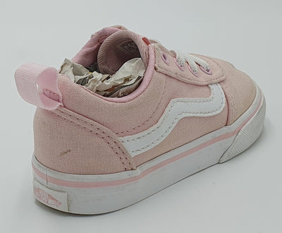 Vans OTW Low Canvas Toddlers Trainers 721356 Light Pink/White UK7/US7.5/EU24