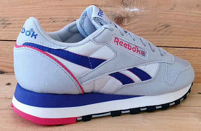 Reebok Classic Low Textile/Suede Trainers UK4.5/US5.5/EU36.5 GY4116 Grey/Purple