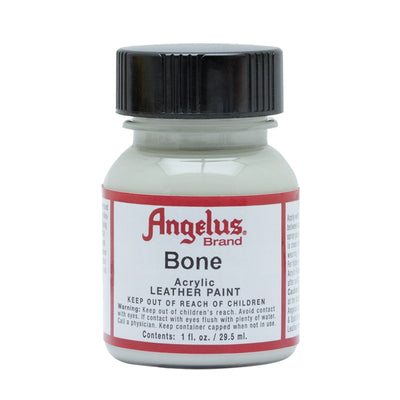 Angelus Acrylic Leather Paint - Bone - 1fl oz / 30ml - Custom Sneakers