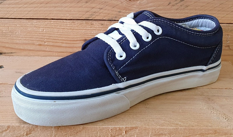 Vans Old Skool Canvas Low Trainers TB4R Dark Blue/White/Gumsole  UK4.5/US7/EU37