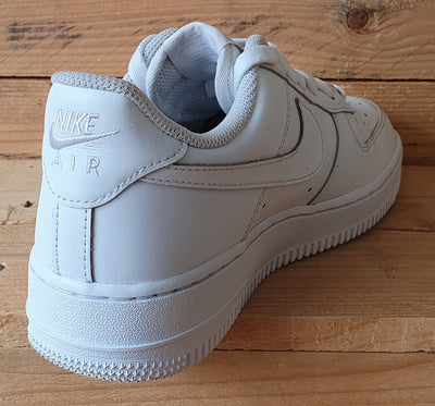 Nike Air Force 1 Low Leather Trainers UK5/US7.5/EU38.5 DD8959-100 Triple White