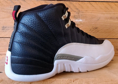 Nike Jordan 12 Retro Playoffs Trainers UK8.5/US9.5/EU43 CT8013-006 Black/White