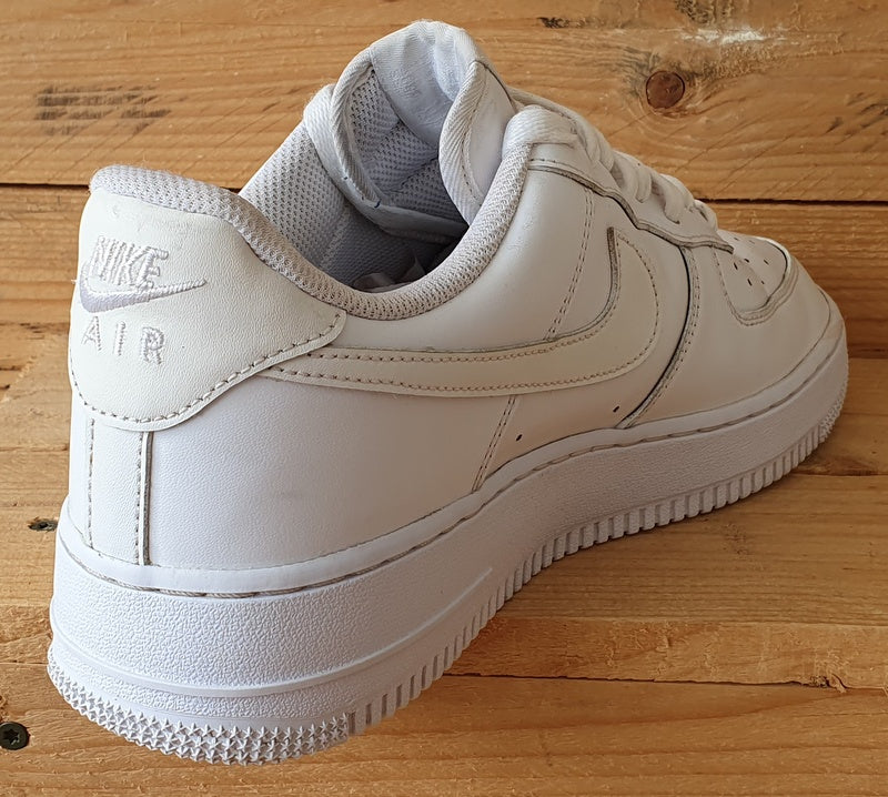 Nike Air Force 1 Low Leather Trainers UK8/US10.5/EU42.5 DD8959-100 Triple White