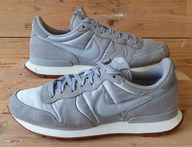 Nike Internationalist Low Suede Trainers UK7/US9.5/EU41 828407-018 Wolf Grey/Gum