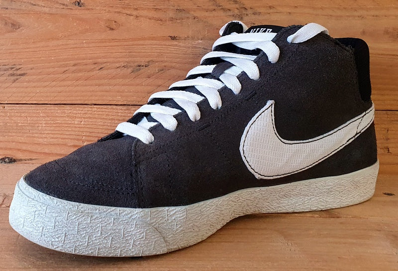 Nike Blazer Mid Vintage Suede Trainers UK8/US9/EU42.5 510965-011 Grey/White