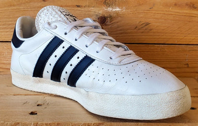 Adidas 350 Low Leather Trainers UK8/US8.5/EU42 CQ2780 White/Black/Gold