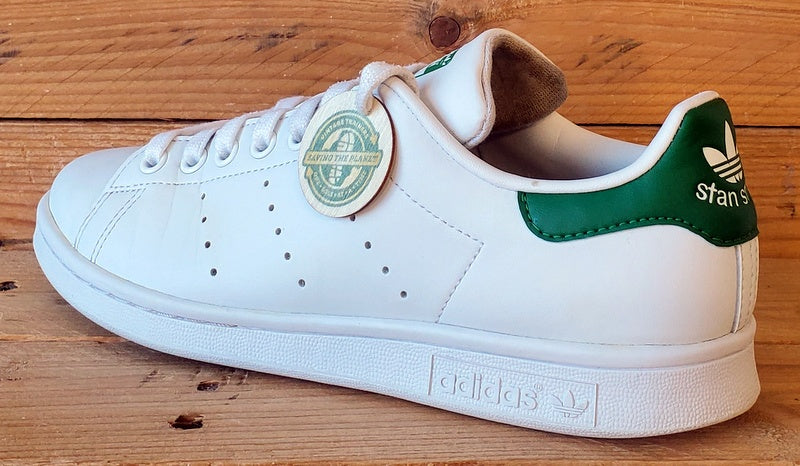 Adidas Stan Smith Low Leather Trainers UK6/US6.5/EU39 FX5502 White/Green