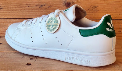 Adidas Stan Smith Low Leather Trainers UK6/US6.5/EU39 FX5502 White/Green