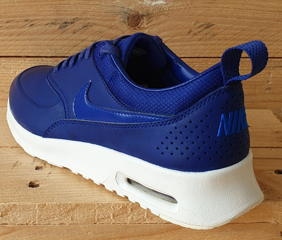 Nike Air Max Thea Premium Leather Trainers UK4/US6.5/E37.5 616723-400 Blue/White