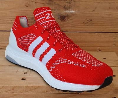 Adidas Ultra Boost DNA Prime Primeknit Trainers UK7/US7.5/E40.5 FV6053 Red/White