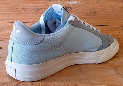 Adidas Continental Vulc Low Canvas Trainers UK6/US6.5/EU39 EG6735 Glow Blue