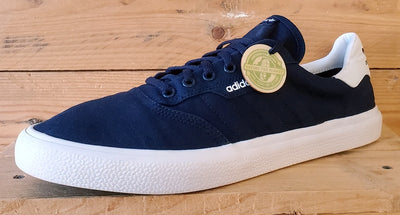 Adidas 3MC Vulc Low Canvas Trainers UK12/US12.5/EU47 B22707 Navy/White