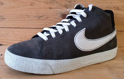 Nike Blazer Mid Vintage Suede Trainers UK8/US9/EU42.5 510965-011 Grey/White