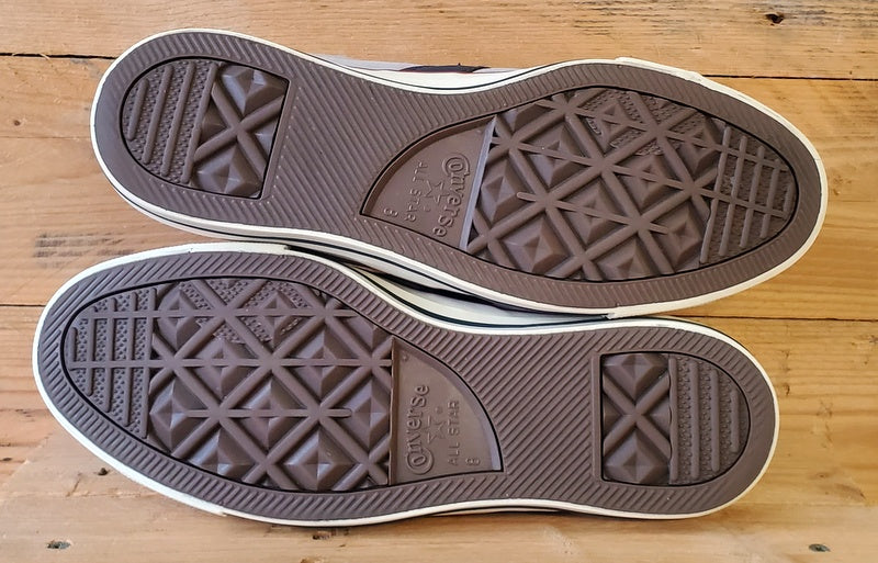 Converse All Star Low Suede Trainers UK8/US8/EU41.5 118771 Grey/Navy/White