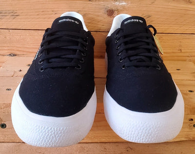 Adidas 3MC Low Canvas Trainers UK10.5/US11/EU45 B22706 Core Black/White