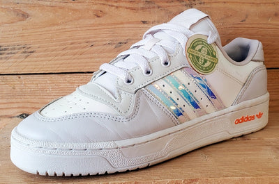 Adidas Rivalry Low Leather Trainers UK6/US7.5/EU39 EE5129 Orchid Tint