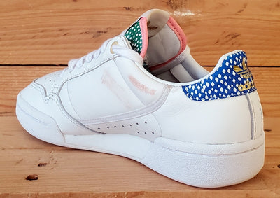 Adidas Continental 80 Low Leather Trainers UK4/US5.5/EU36.5 FW2534 White