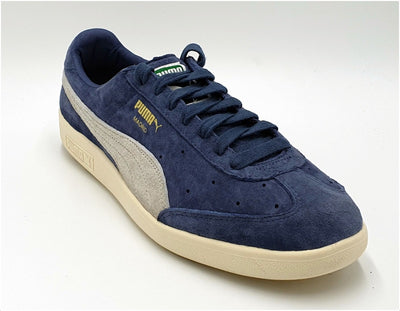 Puma Madrid SD Low Suede Trainers 365068 02 Navy Blue/White/Gold UK9/US10/EU43