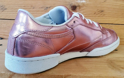 Reebok Club C 85 Low Leather Trainers UK6/US8.5/EU39 CN0512 Pink Shine/White