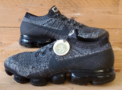 Nike Air Vapormax Low Flyknit Trainers UK8.5/US9.5/EU43 849558-041 Oreo