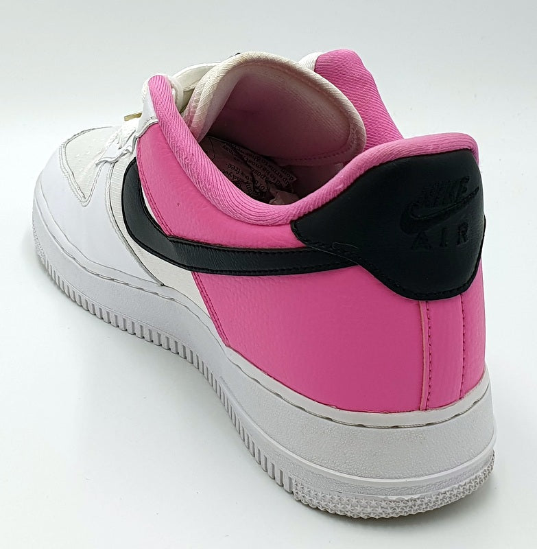 Nike Air Force 1 Low Leather Trainers AA0287-107 China Rose/White UK7/US9.5/EU41