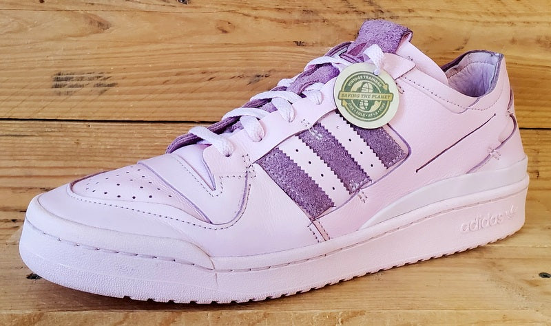 Adidas Forum 84 Minimalist Low Leather Trainers UK11/US11.5/EU46 FY8277 Pink 