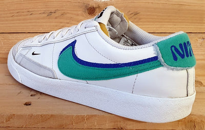 Nike Blazer Low 77 Double Swoosh Trainers UK8/US9/EU42.5 DO9777-001 Cream/Green