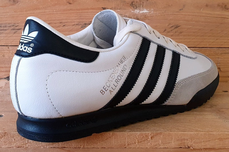 Adidas Beckenbauer Low Leather/Suede Trainers UK11/US11.5/EU46 663536 White/Blk