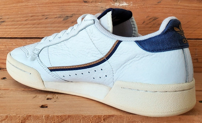 Adidas Continental 80 Low Leather Trainers UK8/US8.5/EU42 FV8280 White