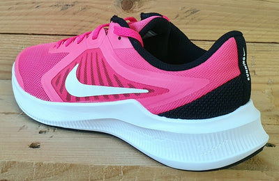 Nike Downshifter 10 Low Textile Trainers UK5/US5.5Y/EU38 CJ2066-601 Hyper Pink