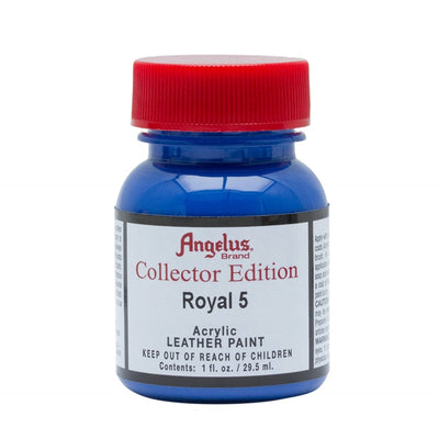 Angelus Collector Edition Acrylic Leather Paint- Royal 5 - 1fl oz / 30ml - Custom Sneakers