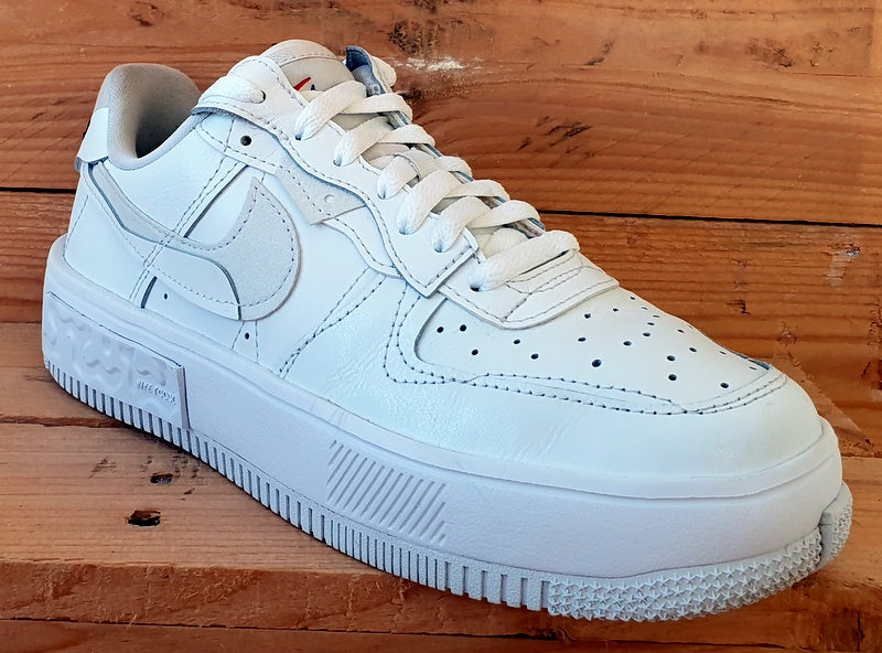 Nike Air Force 1 Low Fontanka Trainers UK6/US8.5/EU40 DH1290-100 Triple White