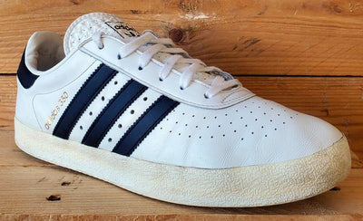Adidas 350 Low Leather Trainers UK8/US8.5/EU42 CQ2780 White/Black/Gold