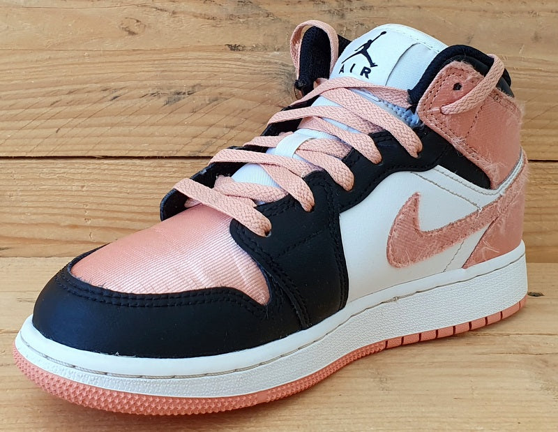 Nike Air Jordan 1 Mid Leather Trainers DM9077-108 Madder Root UK4/US4.5Y/EU36.5