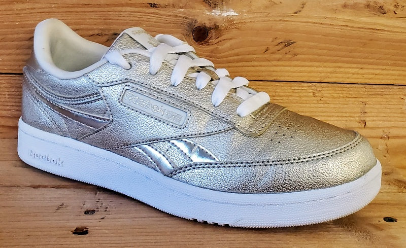 Reebok Club C Revenge Low Trainers UK5.5/US6/EU38 FX2532 Gold/White