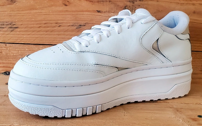 Reebok Classic Platform Leather Trainers UK5.5/US8/EU38.5 100201801 Triple White