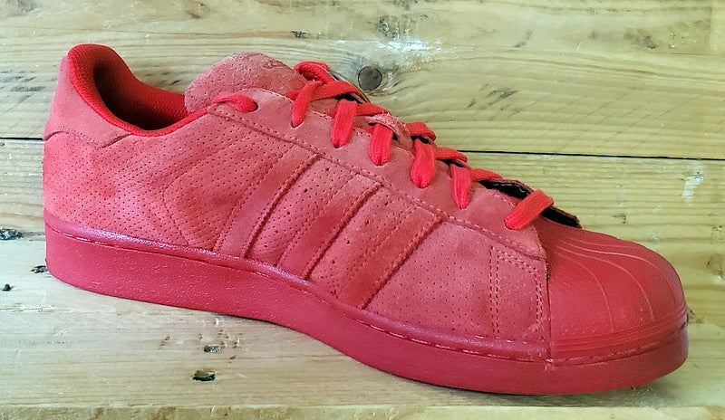 Adidas Superstar RT Low Suede Trainers UK10/US10.5/EU44.5 S79475 Triple Red