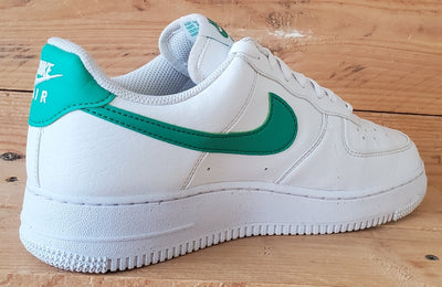Nike Air Force 1 Low Leather Trainers UK5.5/US8/EU39 DV3808-108 White/Green