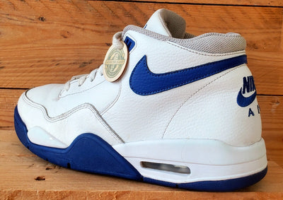 Nike Flight Legacy Mid Leather Trainers UK8.5/US9.5/EU43 BQ4212-103 White/Blue