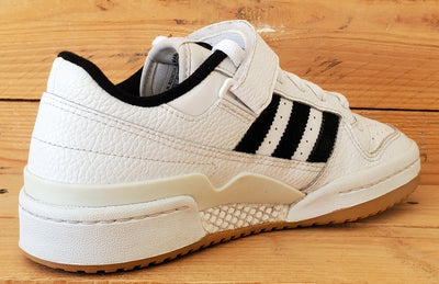 Adidas Forum Low Leather Trainers UK5/US5.5/EU38 H01924 Cloud White/Black/Gum