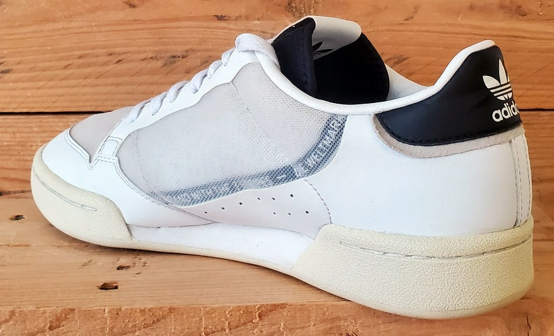 Adidas Continental 80 Low Leather Trainers UK9.5/US10/EU44 FY6666 White