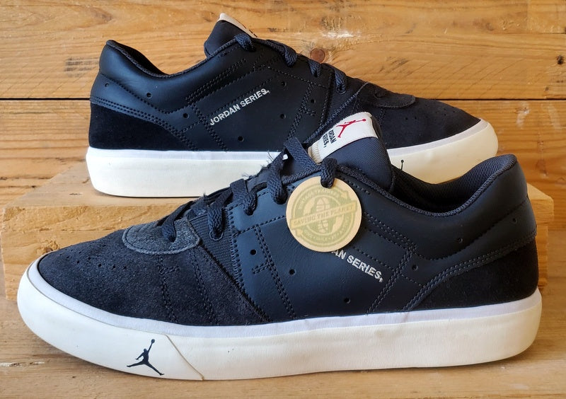 Nike Jordan Series Low Leather/Suede Trainers UK9/US10/EU44 DN1856-063 Black