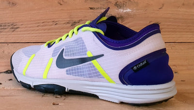 Nike Lunar Element Low Textile Trainers UK5/US7.5/E38.5 615743-100 White/Purple 