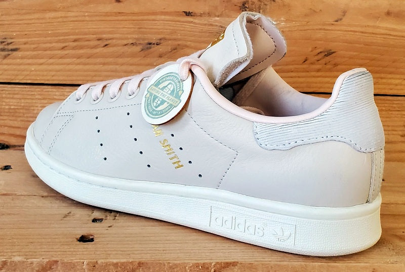 Adidas Stan Smith Low Leather Trainers UK5/US6.5/EU38 CP8915 Beige/Grey
