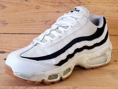 Nike Air Max 95 Juventus Leather Trainers UK4/US6.5/E37.5 307960-112 Black/White