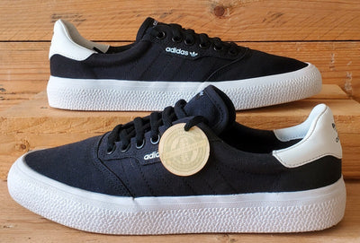 Adidas 3MC Low Canvas Trainers UK7.5/US8/EU41 B22706 Core Black/White
