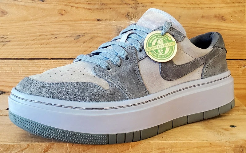 Nike Air Jordan 1 Elevate Low Suede Trainers UK7/US9.5/EU41 DH7004-005 Grey