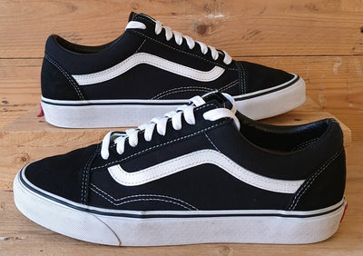 Vans Off The Wall Low Canvas/Suede Trainers UK9/US10/EU43 507698 Black/White